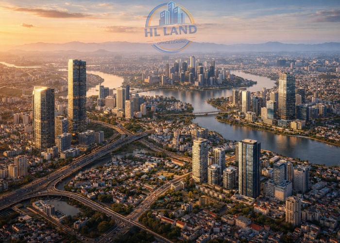 Tổng quan giá thuê văn phòng Hà Nội năm 2026