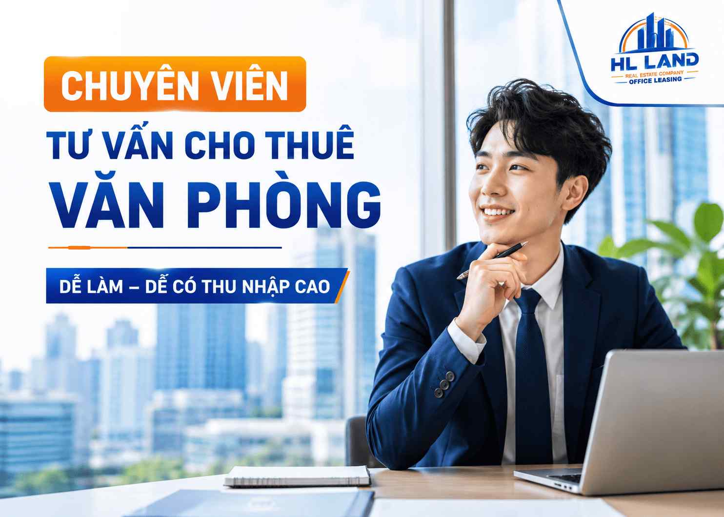 làm nhân viên kinh doanh bất động sản hãy bắt đầu từ nhân viên tư vấn cho thuê văn phòng