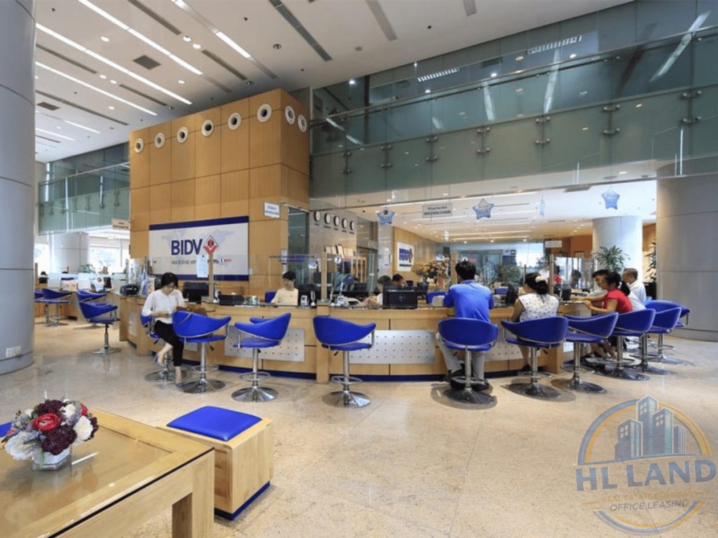 Hanoi office space for rent at BIDV Tower in Hoan Kiem
