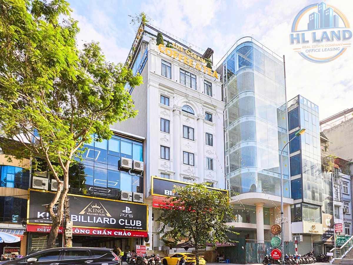Building Scale and Office Space for Lease at 189 Hoang Cau Building