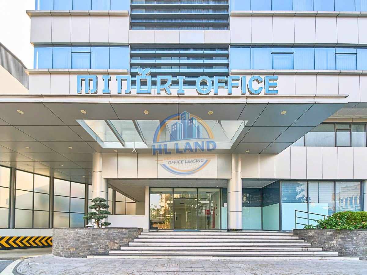 Building Scale and Office Areas for Lease at Minori Office