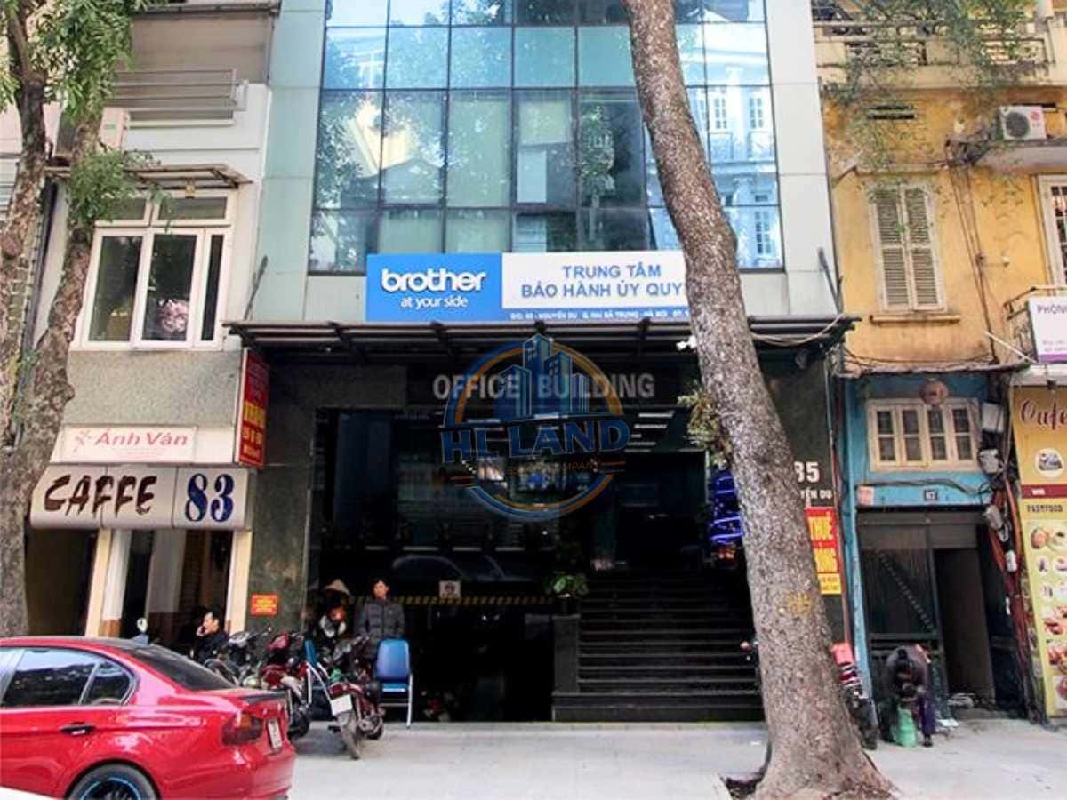 Building Scale and Office Areas for Lease at 85 Nguyen Du Building