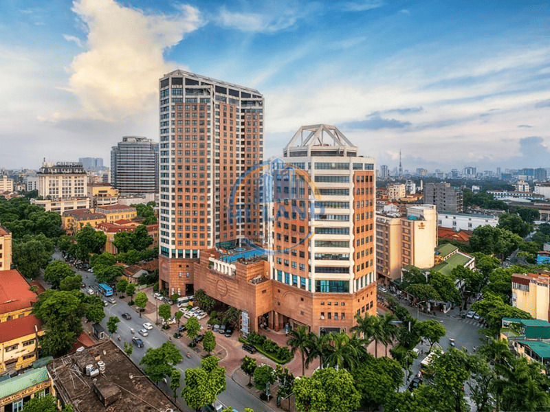 Building Scale and Office Space for Lease at Hanoi Tower