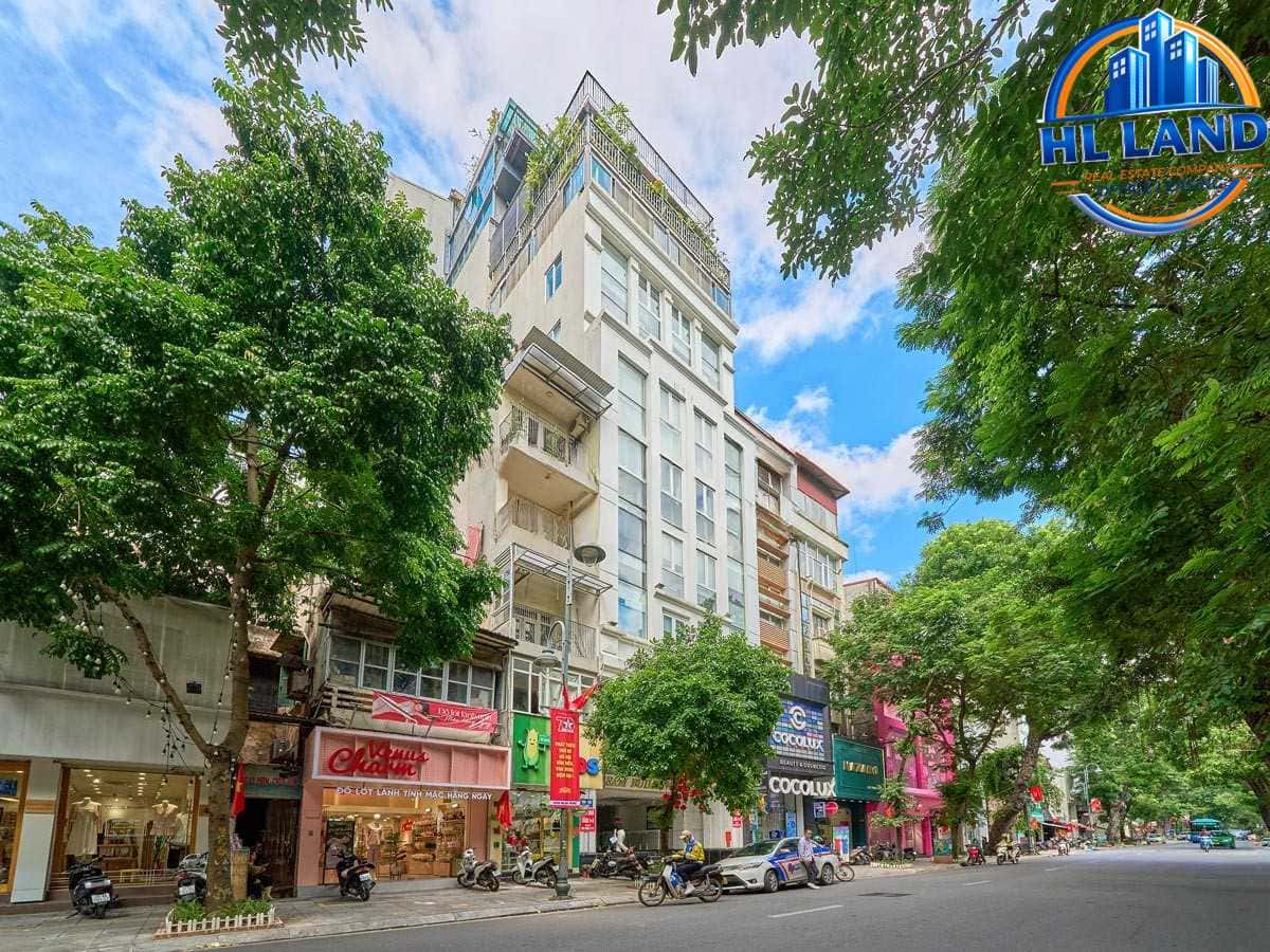 Building Scale and Office Areas for Lease at Hoang Sam Building