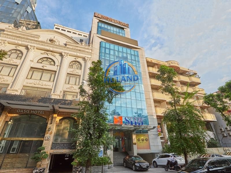 Building Scale and Office Areas at Newtatco Building