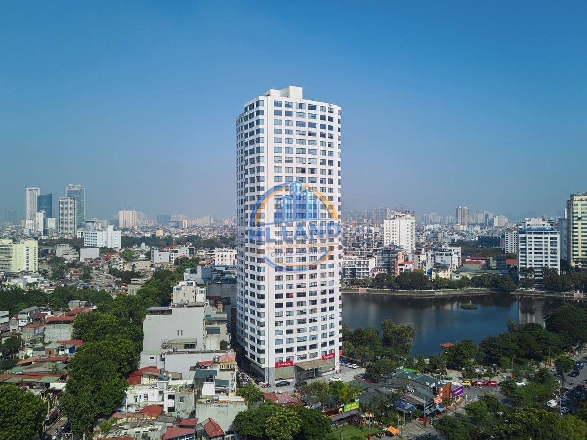 Building Scale and Office Areas at Ngoc Khanh Plaza