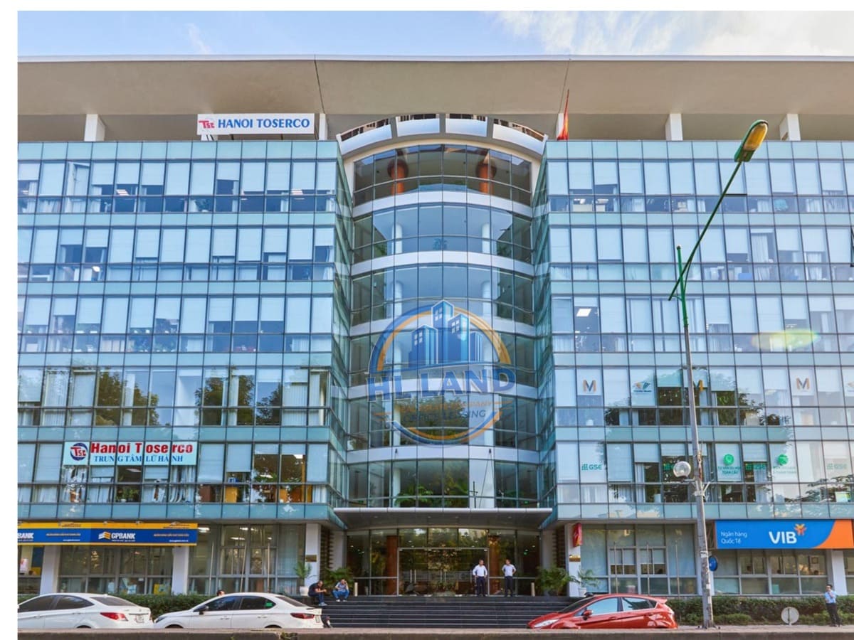 Building Scale and Office Areas at Toserco Building