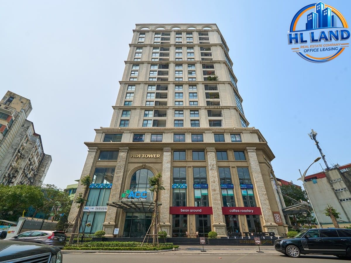 Building Scale and Office Areas for Lease at HDI Tower