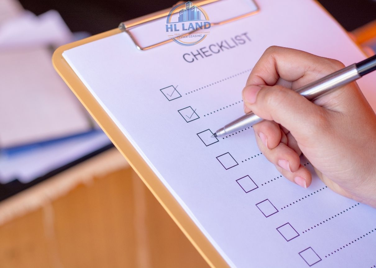 Checklist cần hoàn tất trước khi ký thuê văn phòng