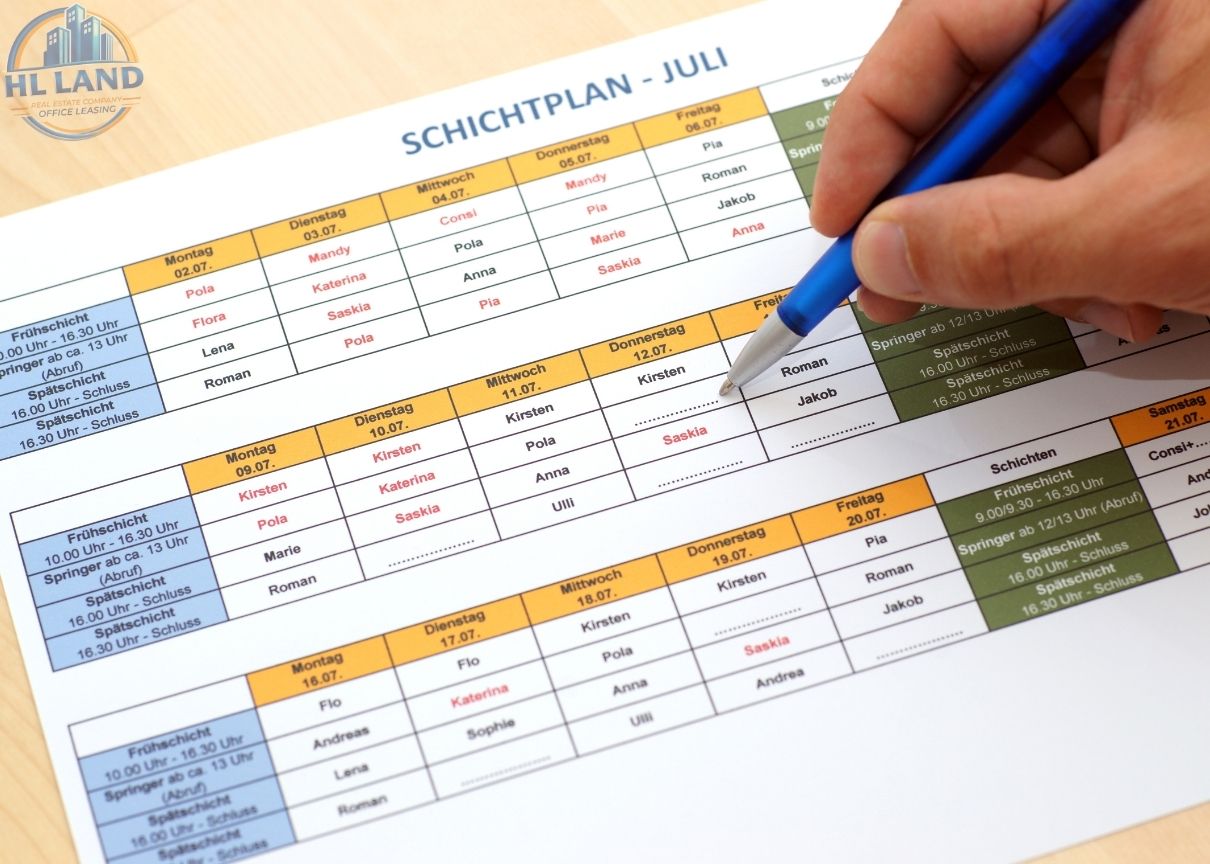 Chuẩn bị kế hoạch 30 ngày phù hợp với lịch làm việc