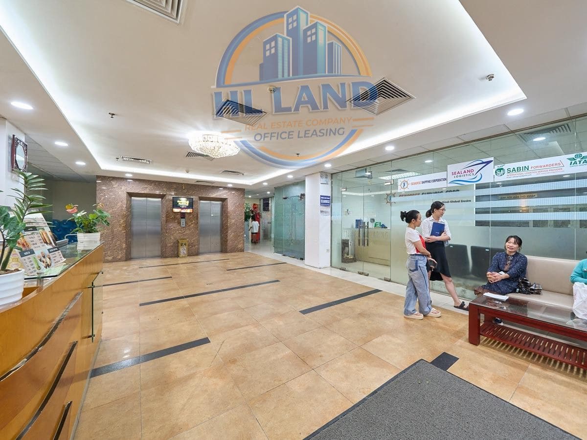 Architectural design and office standards at Hoang Linh Building