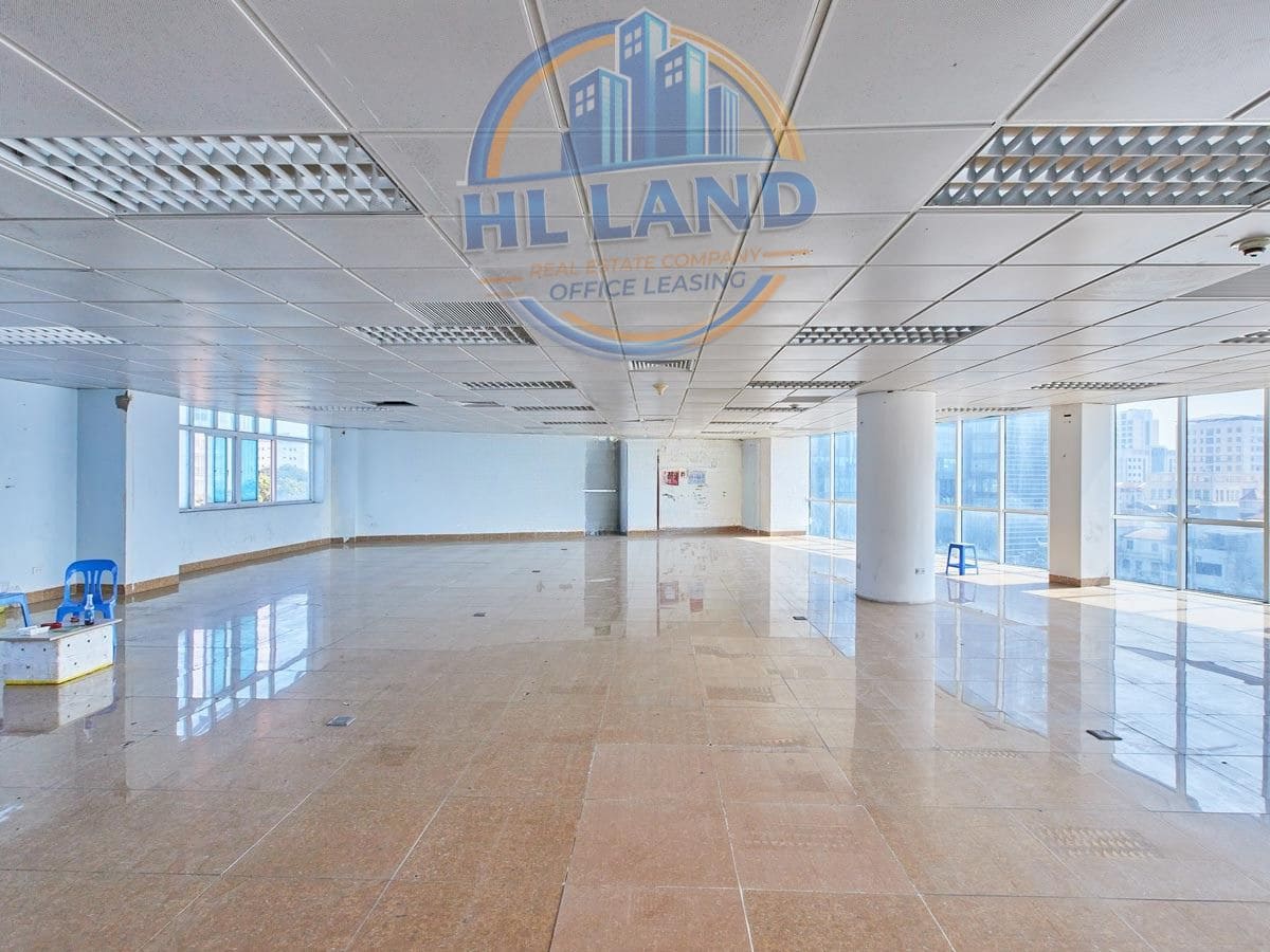 Building scale and office areas for lease at An Phu Building