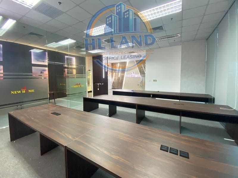 Building Scale and Office Areas for Lease